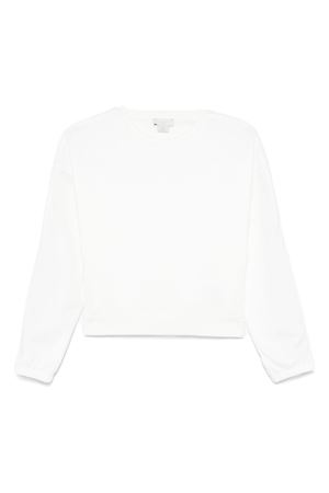 white cotton sweatshirt STELLA McCARTNEY KIDS | TV4C10Z0409101